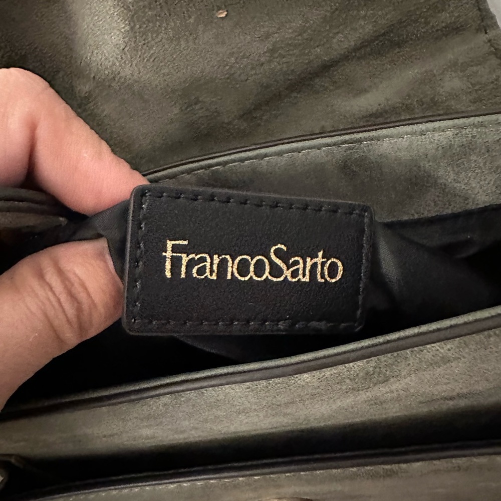 Franco Sato Faux leather purse.